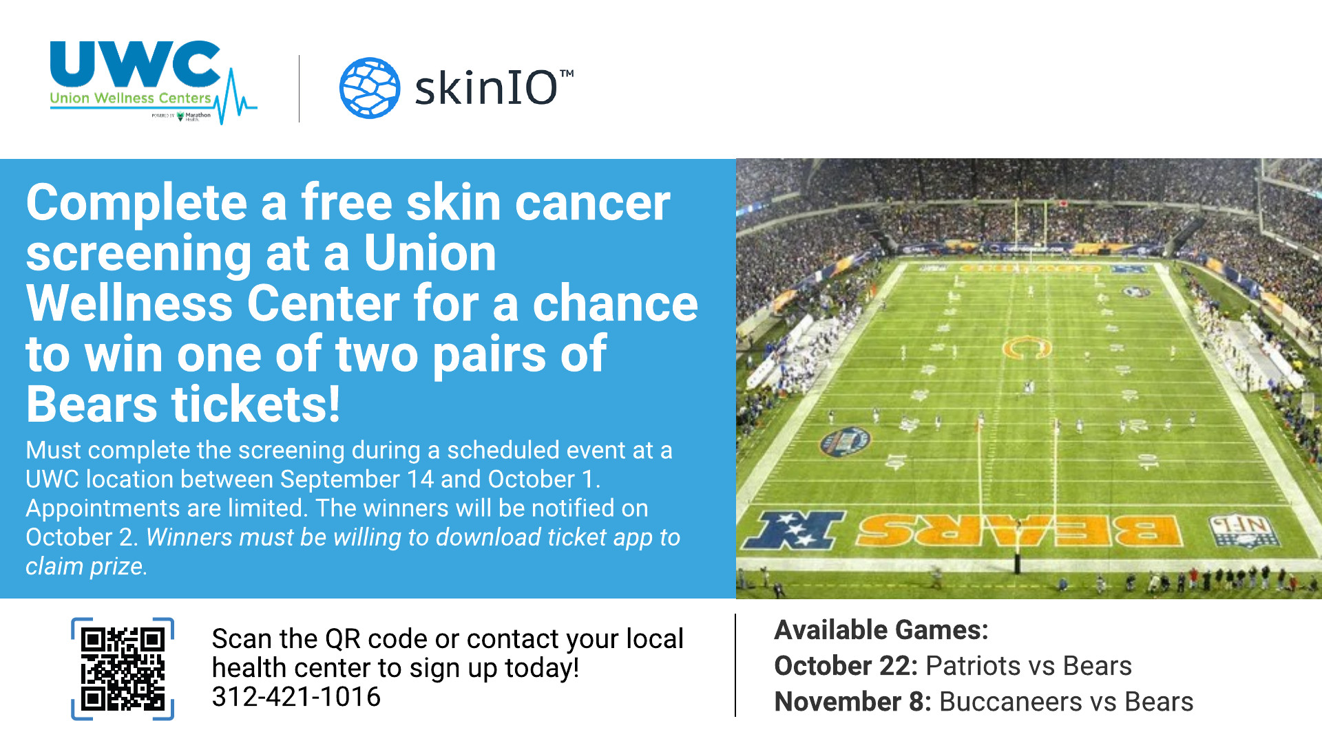 Union Wellness Center giveaway contest information